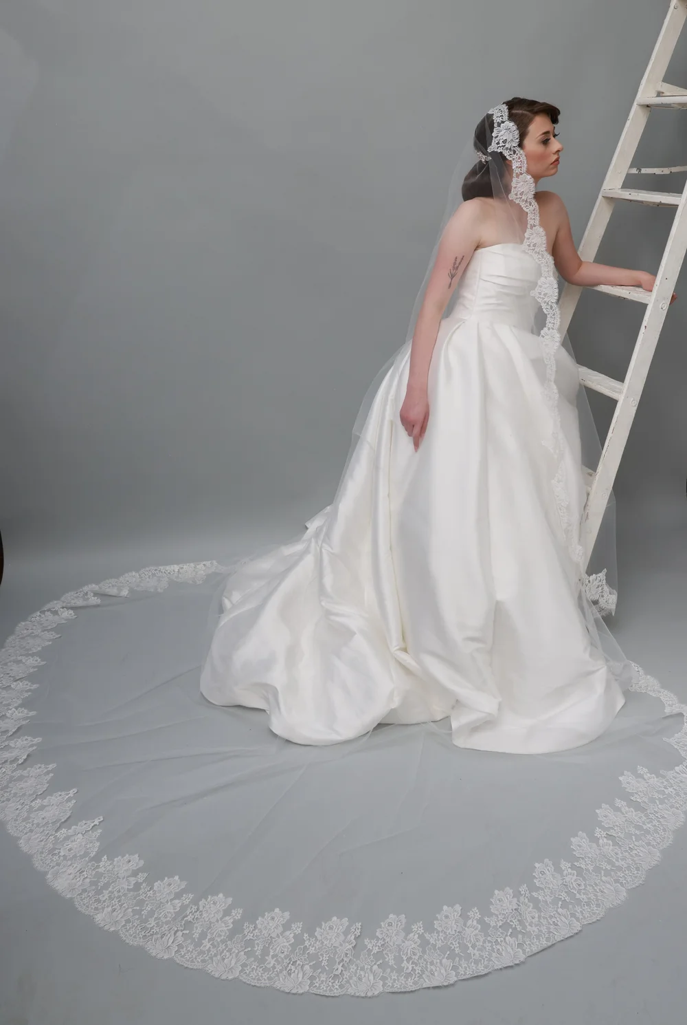 Veils — Justine M Couture Bridal Veils, Jewelry and Accessories